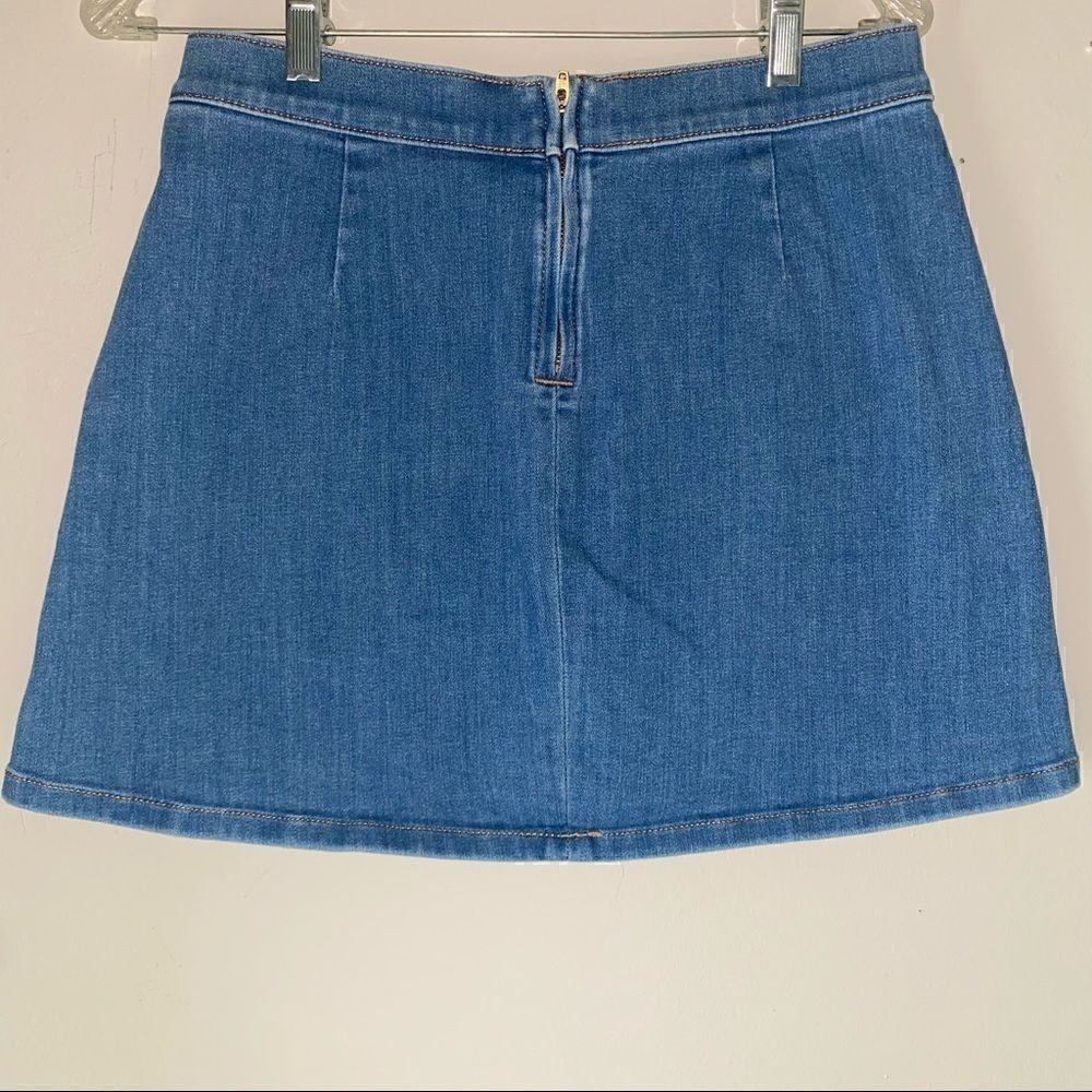 Express Jean mini  skirt size 4 - Picture 3 of 7